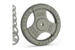 Cast Iron Weight Plates 1" Standard Tri Grip Pairs 2 X 15kg Cast Iron Weight Plates 1" Standard Tri Grip Pairs 2 X 15kg