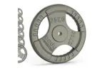 Cast Iron Weight Plates 1" Standard Tri Grip Pairs 2 X 25kg Cast Iron Weight Plates 1" Standard Tri Grip Pairs 2 X 25kg