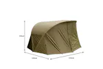 Monstershop 29331 - Fishing Bivvy 2-man / 300cm With Overwra Monstershop 29331 - Fishing Bivvy 2-man / 300cm With Overwra