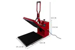 Monstershop 9115 - Clam Heat Press 38 X 38cm Teflon Sheet & Monstershop 9115 - Clam Heat Press 38 X 38cm Teflon Sheet &
