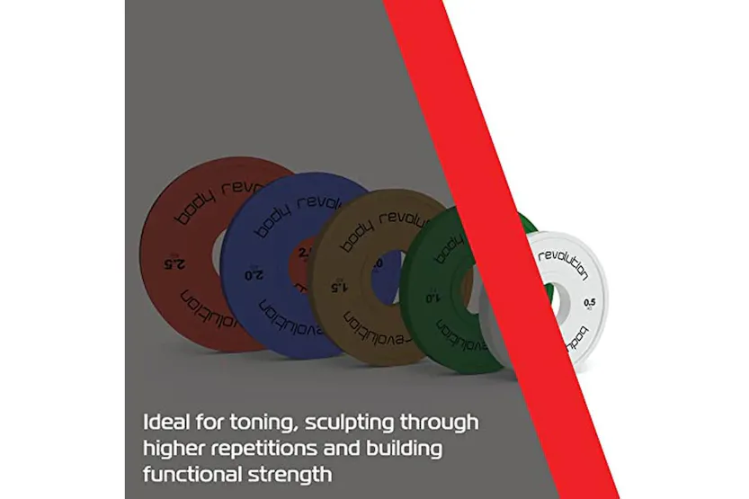 Fractional Bumper Plates 2 X 2.5kg Fractional Bumper Plates 2 X 2.5kg