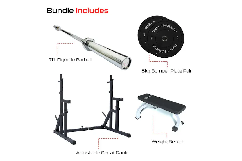 Monstershop 30327 - Home Gym Weightlifting Bundles Monstershop 30327 - Home Gym Weightlifting Bundles