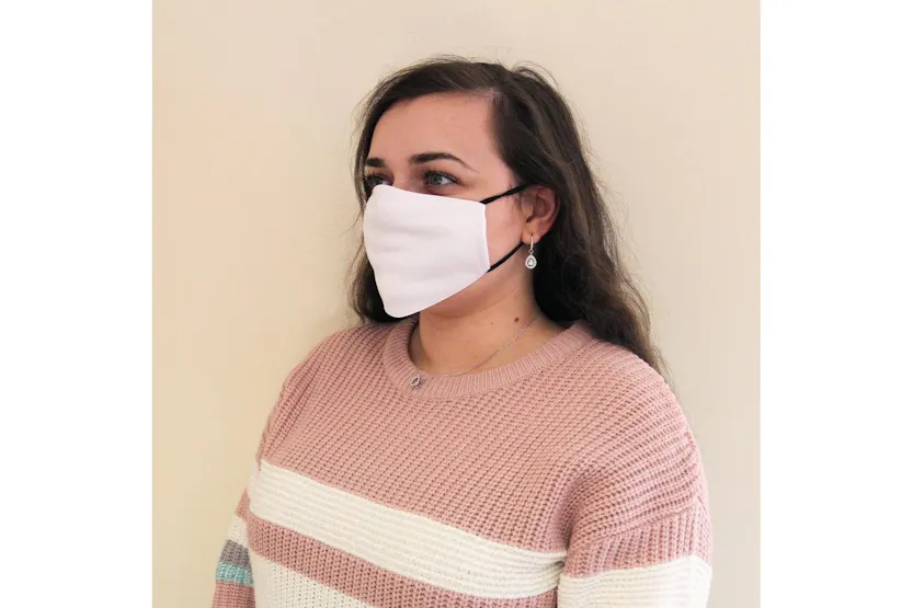 Monstershop 27692 - Medium Face Masks Sublimation Blanks / 5 Monstershop 27692 - Medium Face Masks Sublimation Blanks / 5