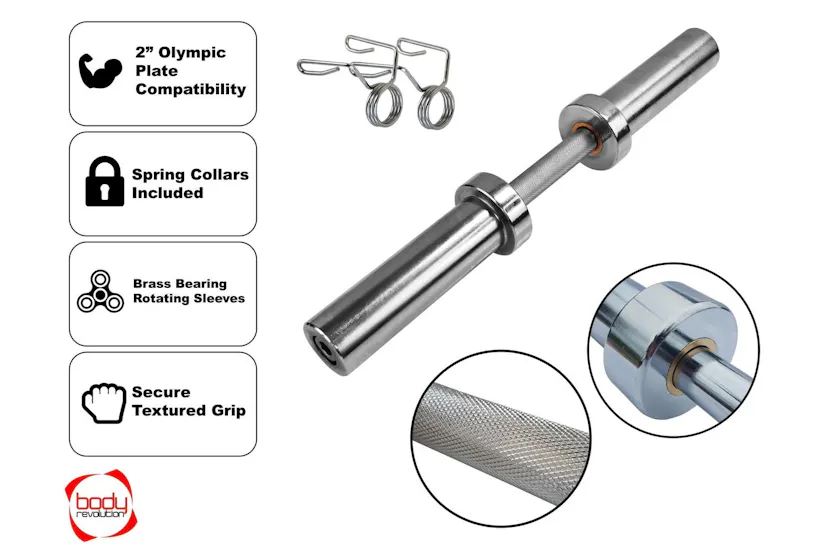 Monstershop 30165 - Olympic 2" Dumbbell Bar Monstershop 30165 - Olympic 2" Dumbbell Bar