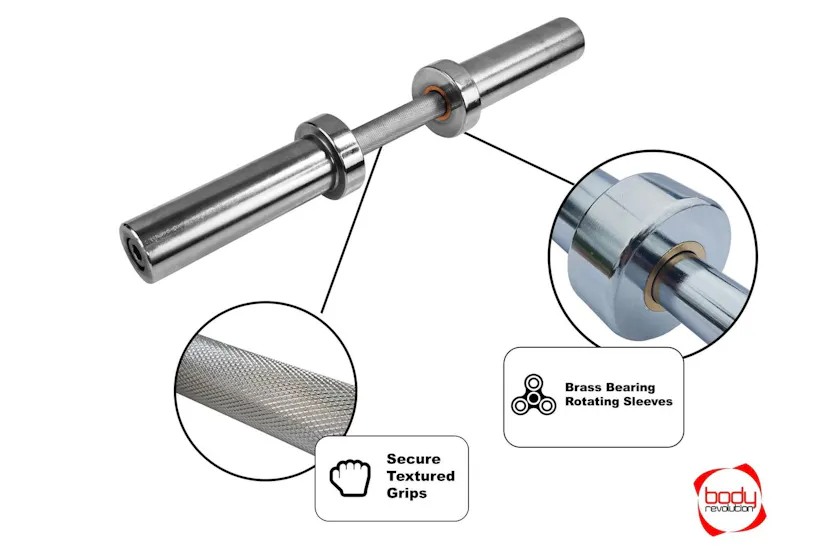 Monstershop 30165 - Olympic 2" Dumbbell Bar Monstershop 30165 - Olympic 2" Dumbbell Bar