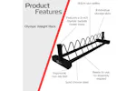 Olympic Bumper Weight Rack Olympic Bumper Weight Rack
