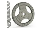 Olympic Tri Grip Cast Iron Weight Plates Pairs Sets 2 X 25kg Olympic Tri Grip Cast Iron Weight Plates Pairs Sets 2 X 25kg