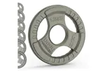 Olympic Tri Grip Cast Iron Weight Plates Pairs Sets 2 X 25kg Olympic Tri Grip Cast Iron Weight Plates Pairs Sets 2 X 25kg
