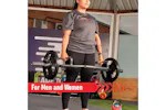 Olympic Tri-grip Rubber Weight Plates Black Pairs Sets 25kg Olympic Tri-grip Rubber Weight Plates Black Pairs Sets 25kg