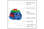 Olympic Tri-grip Rubber Weight Plates Colour Pairs Sets 1.25 Kg Pair Olympic Tri-grip Rubber Weight Plates Colour Pairs Sets 1.25 Kg Pair