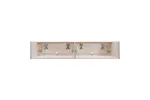 Monstershop 211137 - Overhead Camper Cabinet With Black Trim Monstershop 211137 - Overhead Camper Cabinet With Black Trim