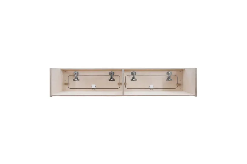 Monstershop 211137 - Overhead Camper Cabinet With Black Trim Monstershop 211137 - Overhead Camper Cabinet With Black Trim
