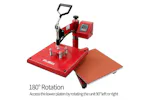 Monstershop 10568 - Pixmax 38cm Swing Heat Press Vinyl Cutte Monstershop 10568 - Pixmax 38cm Swing Heat Press Vinyl Cutte