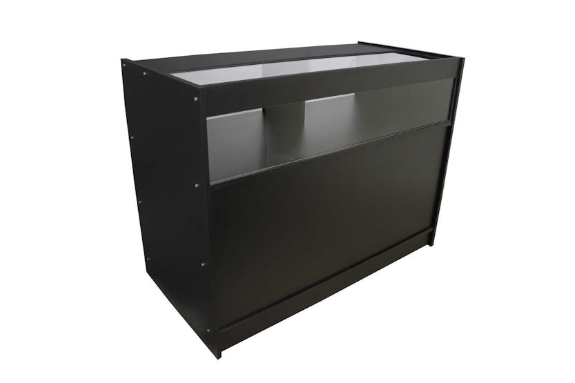 Monstershop B1200 Retail Shop Counter | Black Monstershop B1200 Retail Shop Counter | Black
