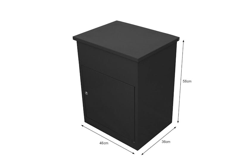 Monstershop Parcel Post Box | Black Monstershop Parcel Post Box | Black