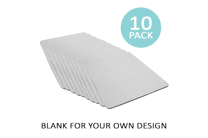Monstershop 24874 - Pixmax Sublimation Mouse Mats (10 Pack) Monstershop 24874 - Pixmax Sublimation Mouse Mats (10 Pack)