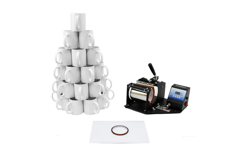 Monstershop 10150 - Pixmax Sublimation Mug Press & 72 Mugs Monstershop 10150 - Pixmax Sublimation Mug Press & 72 Mugs
