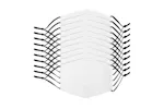 Monstershop 27384 - Small Face Masks Sublimation Blanks / 10 Monstershop 27384 - Small Face Masks Sublimation Blanks / 10