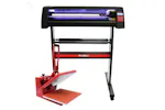Monstershop 27206 - Vinyl Cutter Led 38cm Clam Press & Signc Monstershop 27206 - Vinyl Cutter Led 38cm Clam Press & Signc