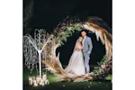 Monstershop 29281 - Wedding Moongate - White & 1 X Weeping W Monstershop 29281 - Wedding Moongate - White & 1 X Weeping W