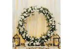 Monstershop 29283 - Wedding Moongate - White & 2 X Weeping W Monstershop 29283 - Wedding Moongate - White & 2 X Weeping W