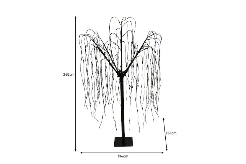 Monstershop 28463 - Weeping Willow Tree - White- 240cm - War Monstershop 28463 - Weeping Willow Tree - White- 240cm - War