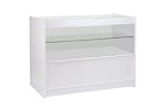 Monstershop C1200 Retail Shop Counter | Brilliant White Monstershop C1200 Retail Shop Counter | Brilliant White