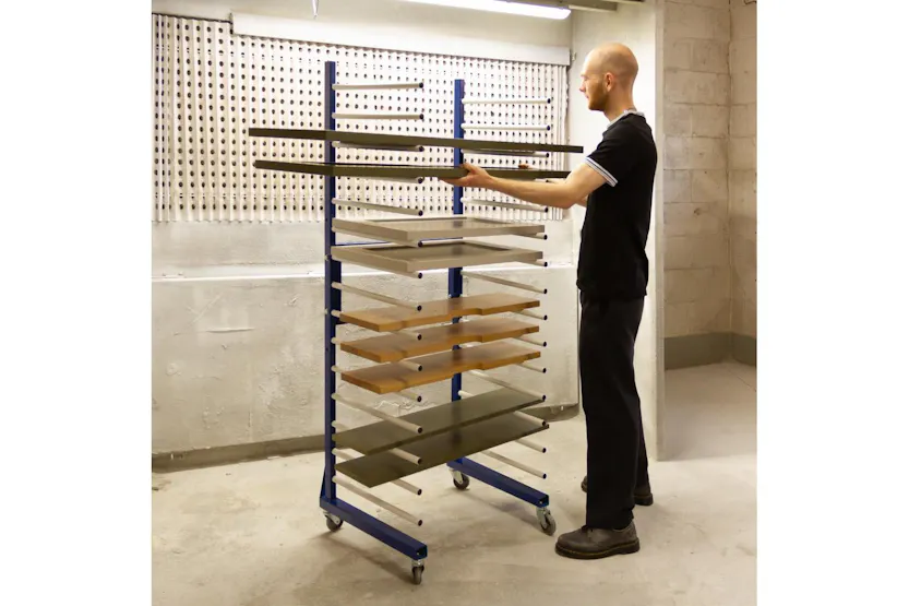Monstershop 212885 - Combi Spray Drying Rack Trolley 2 Way C Monstershop 212885 - Combi Spray Drying Rack Trolley 2 Way C