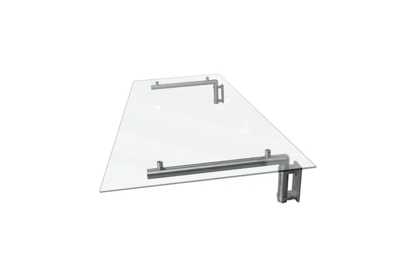 Monstershop 23488 - Monstershop Glass Door Canopy & Brackets Monstershop 23488 - Monstershop Glass Door Canopy & Brackets
