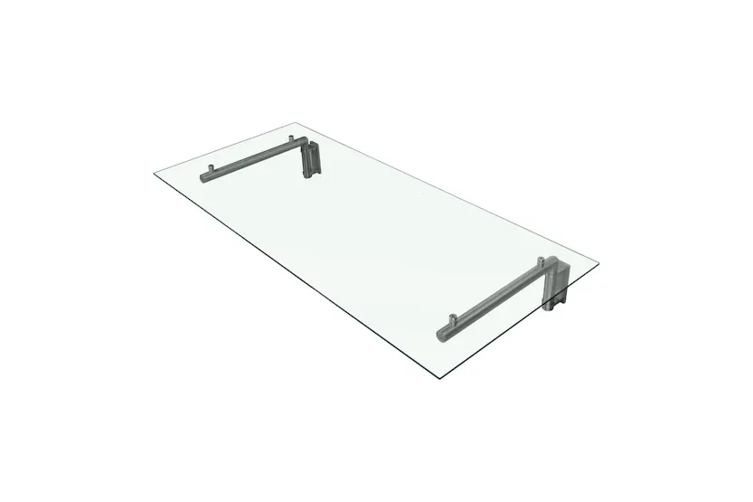 Monstershop 23488 - Monstershop Glass Door Canopy & Brackets Monstershop 23488 - Monstershop Glass Door Canopy & Brackets