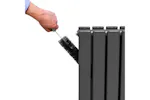 Monstershop 29612 - Designer Flat Panel Radiators Anthracite Monstershop 29612 - Designer Flat Panel Radiators Anthracite