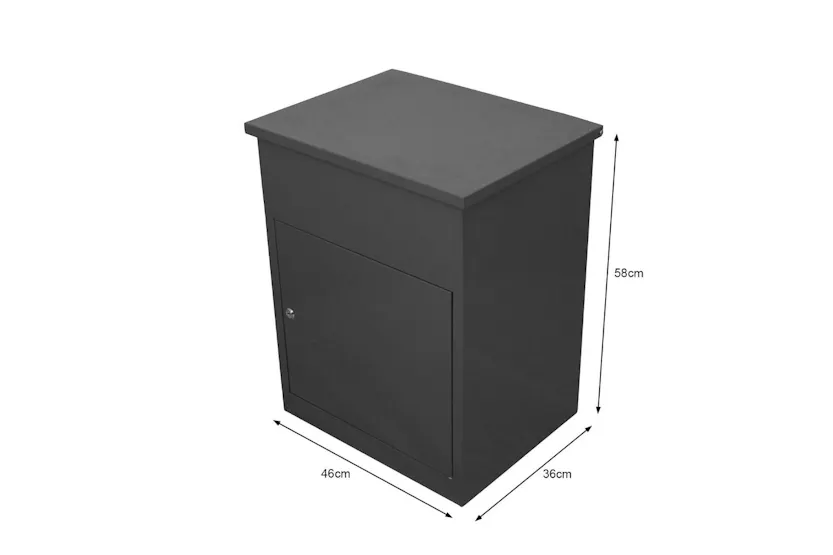 Monstershop 28145 - Grey Parcel Post Box Monstershop 28145 - Grey Parcel Post Box