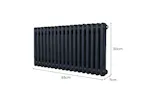Monstershop 213046 - Traditional 2 Column Radiator - 300 X 8 Monstershop 213046 - Traditional 2 Column Radiator - 300 X 8