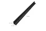 Monstershop 27366 - Flexible Lawn Edging Black 1.2m X 22 Monstershop 27366 - Flexible Lawn Edging Black 1.2m X 22