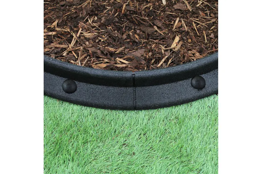 Monstershop 27366 - Flexible Lawn Edging Black 1.2m X 22 Monstershop 27366 - Flexible Lawn Edging Black 1.2m X 22