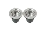 Monstershop 26077 - Kukoo Double Stainless Steel Sink Monstershop 26077 - Kukoo Double Stainless Steel Sink