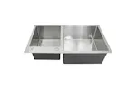 Monstershop 26077 - Kukoo Double Stainless Steel Sink Monstershop 26077 - Kukoo Double Stainless Steel Sink