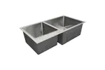 Monstershop 26077 - Kukoo Double Stainless Steel Sink Monstershop 26077 - Kukoo Double Stainless Steel Sink