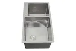 Monstershop 26077 - Kukoo Double Stainless Steel Sink Monstershop 26077 - Kukoo Double Stainless Steel Sink