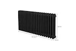 Monstershop 213103 - Traditional 3 Column Radiator - 600 X 1 Monstershop 213103 - Traditional 3 Column Radiator - 600 X 1
