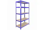Monstershop 10 x T-Rax Warehouse Racking Units | Blue Monstershop 10 x T-Rax Warehouse Racking Units | Blue