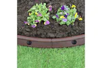 Monstershop 27409 - Flexible Lawn Edging Brown 1.2m X 24 Monstershop 27409 - Flexible Lawn Edging Brown 1.2m X 24