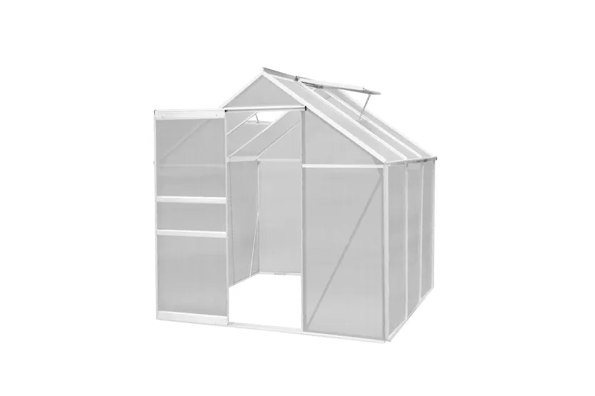 Monstershop 213482 - Polycarbonate Greenhouse 6ft X 6ft Monstershop 213482 - Polycarbonate Greenhouse 6ft X 6ft