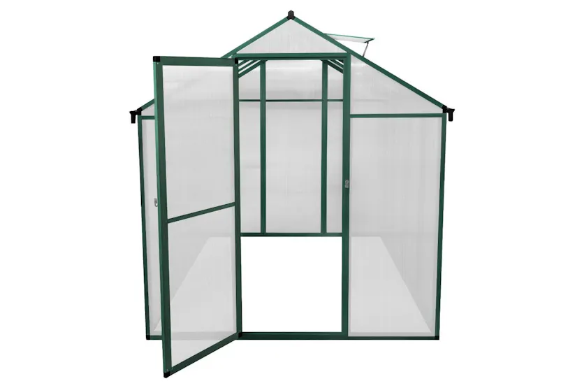 Monstershop 210615 - Polycarbonate Greenhouse 6ft X 8ft Monstershop 210615 - Polycarbonate Greenhouse 6ft X 8ft