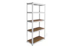 Monstershop 25244 - White Racking Units 90 X 40 X 180 Monstershop 25244 - White Racking Units 90 X 40 X 180