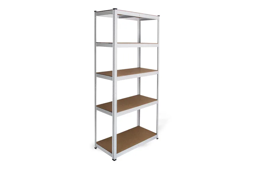Monstershop 25244 - White Racking Units 90 X 40 X 180 Monstershop 25244 - White Racking Units 90 X 40 X 180