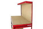 Monstershop 26462 - Workbench With Pegboard And Drawer In Re Monstershop 26462 - Workbench With Pegboard And Drawer In Re