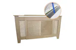 Monstershop Adjustable Radiator Cover MDF Unfinished Monstershop Adjustable Radiator Cover MDF Unfinished
