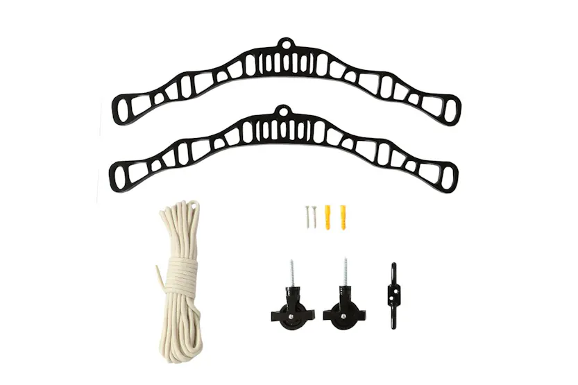 Monstershop 24459 - Clothing Airer Ceiling Pulley - Black - Monstershop 24459 - Clothing Airer Ceiling Pulley - Black -