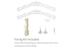 Monstershop 24533 - Clothing Airer Ceiling Pulley - White - Monstershop 24533 - Clothing Airer Ceiling Pulley - White -